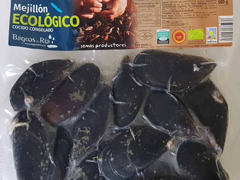 Mejillón Ecológico cocido en su jugo